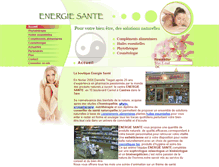 Tablet Screenshot of energiesante.fr